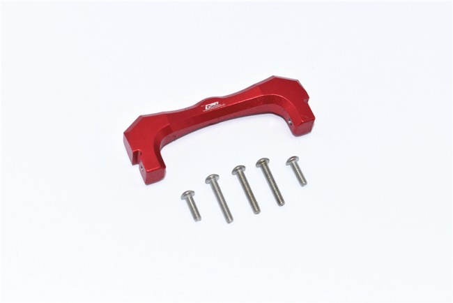 Gpm CC2331F Alloy Front Bumper Mount 1/10 Rc Tamiya Cc-02 Chassis Red
