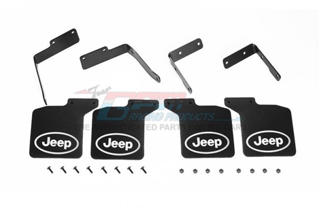 Gpm Racing SCX3ZSP7-BK Scale Accessories: Mud Flap For Axial Racing Scx10 Iii Jeep Rock Crawler 