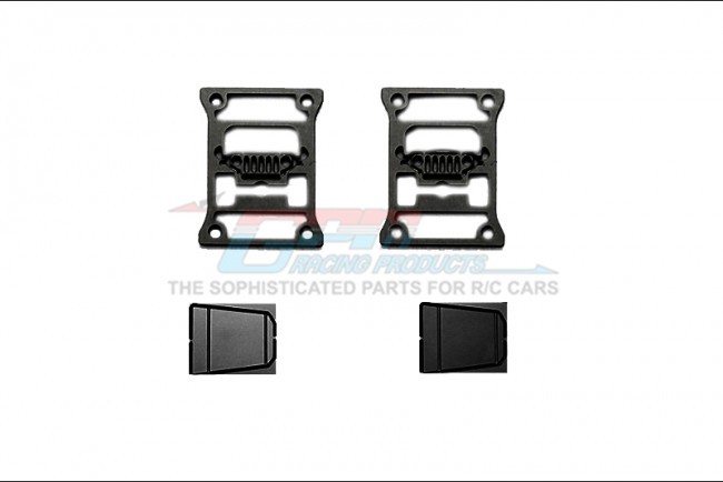 Gpm Racing SCX3ZSP8B Scale Accessories: Taillight Cover For Scx10 Iii Jeep （type B） 
