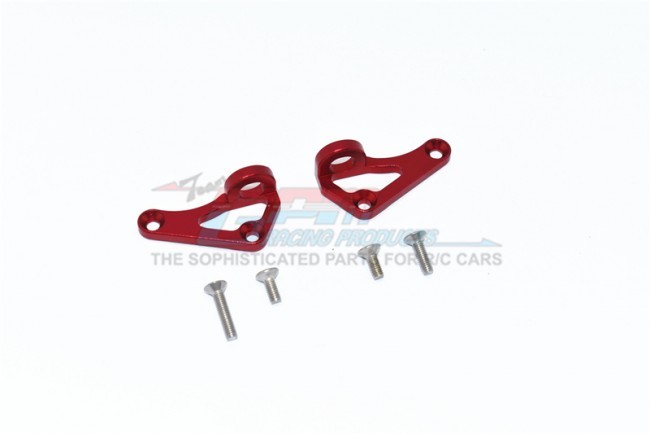 Gpm Aluminum Front Body Post Mount Axial Racing 1/10 4wd Scx10 Iii Jeep Wrangler Rubicon Jlu Axi03007 Red