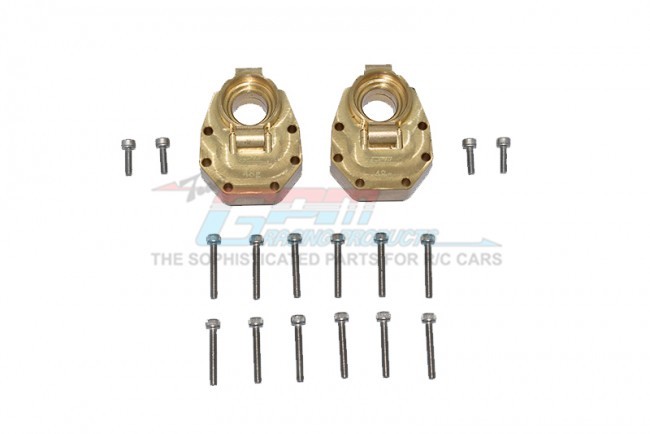 Gpm TRX4022BX-OC Brass Rear Knuckle Arms Inner Case  For Axial Racing 1/10 Rc Scx0 Iii Jeep 