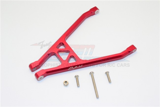 Gpm MYT054 Aluminum Rear Axle Support A Frame  Axial 1/18 Yeti Jr Red