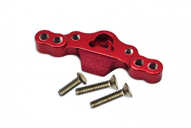 Gpm LM054SM Aluminum Stabilizing Mount For Front Upper Arm Tie Rods Team Losi  1/18 2wd Mini-t 2.0 Stadium Truck Los01015 Red