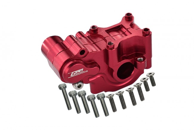 Gpm LM013 Aluminum Rear Gear Box Losi 1/18 2wd Mini-t 2.0 Stadium Truck Los01015 Red