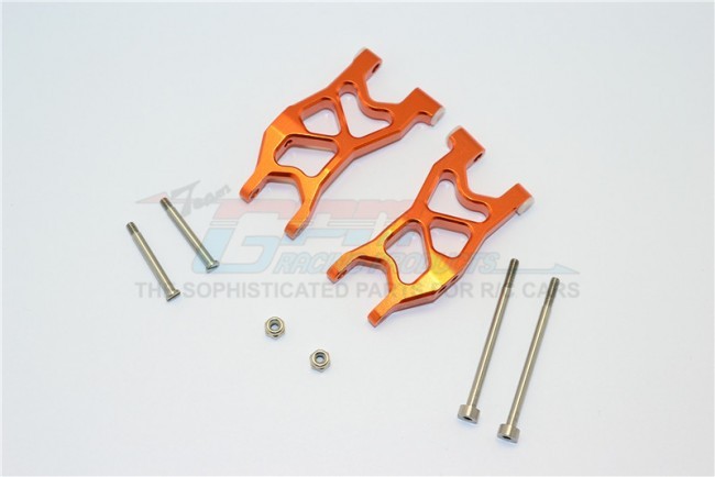 Gpm MYT055 Aluminum Front Arms  Axial 1/18 Yeti Jr Orange