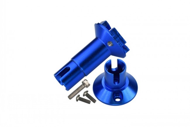 Gpm MYT100 Aluminum Differential Outputs For Rear Gear Box Axial 1/18 Yeti Jr Blue