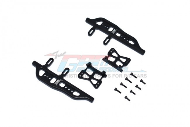 Gpm SCX24014 Aluminum Side Steps Axial Racing 1/24 4wd Scx24 Crawler Black