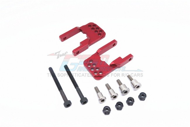 Gpm CC030M Alloy Rear Damper Mount With Mulitple Holes For Rear Damper Rc Tamiya Cc-01 Red