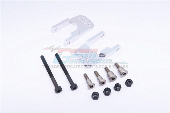 Gpm CC030M Alloy Rear Damper Mount With Mulitple Holes For Rear Damper Rc Tamiya Cc-01 Silver