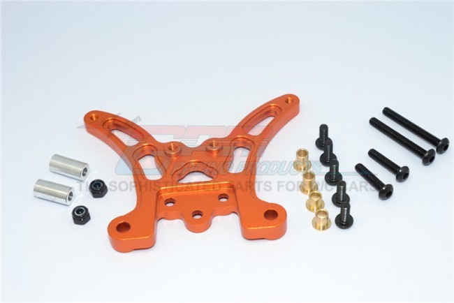 Gpm TT2B030 Alloy Rear Damper Plate Tamiya Tt02b Buggy Orange