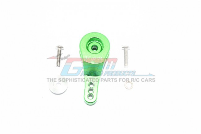 Gpm TRX4023TA/3H Aluminum 23t Servo Horn W. Built-in Spring (3 Positioning Holes) 1/10 Rc Traxxas Trx-4 Green