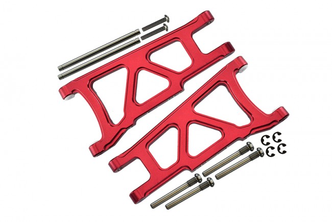 Gpm SLA055 Alloy Front / Rear Lower Arm Traxxas Slash / Xo-01 / Stampede 4x4 Red