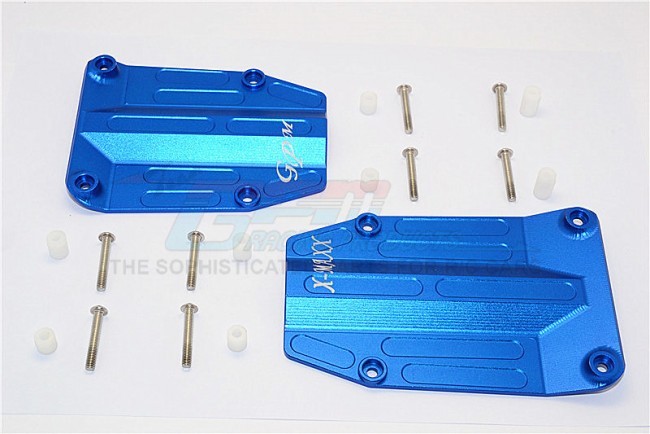 Gpm TXM332 Aluminium Centre Skid Plate Traxxs 1/5 X-maxx 6s 8s Monster Blue