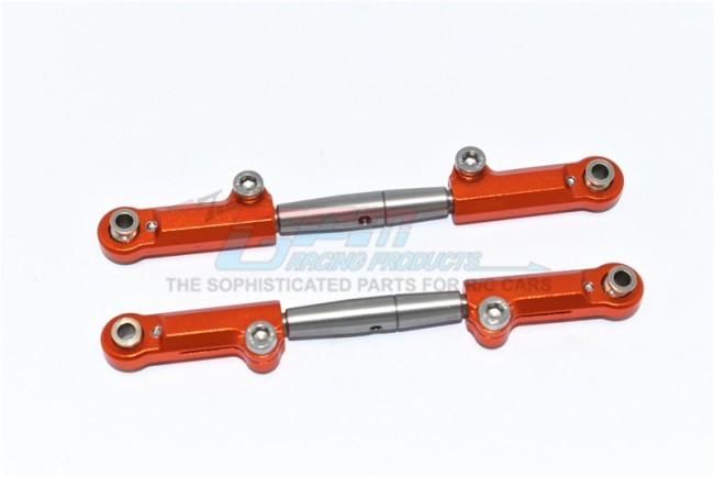 Gpm SLA057 Alloy Rear Adjustable Upper Arm 1/10 Traxxas Slash 4x4 / Stampede 4x4 Vxl Orange