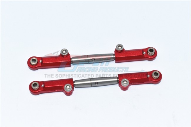 Gpm SLA057 Alloy Rear Adjustable Upper Arm 1/10 Traxxas Slash 4x4 / Stampede 4x4 Vxl Red