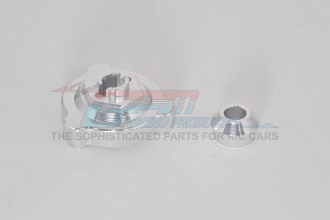 Gpm SLA035 Alloy Slipper Shaft Bearing Adaptor 1/10 Traxxas Slash 4x4 Silver