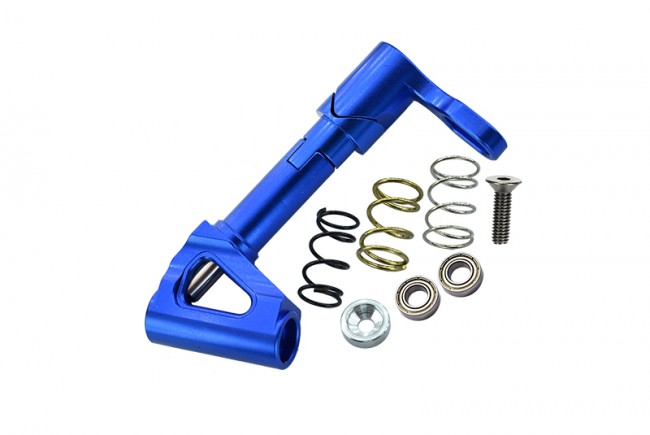 Gpm KM048SP Aluminium Steering Post With Springs  & Bearings 1/8 Rc Kyosho Motorcycle Bike Blue