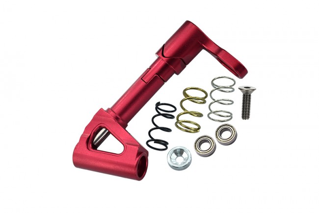 Gpm KM048SP Aluminium Steering Post With Springs  & Bearings 1/8 Rc Kyosho Motorcycle Bike Red