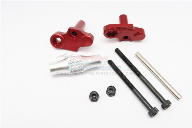 Gpm KM013 Aluminium Front Chassis Holder 1/8 Rc Kyosho Motorcycle Bike Red