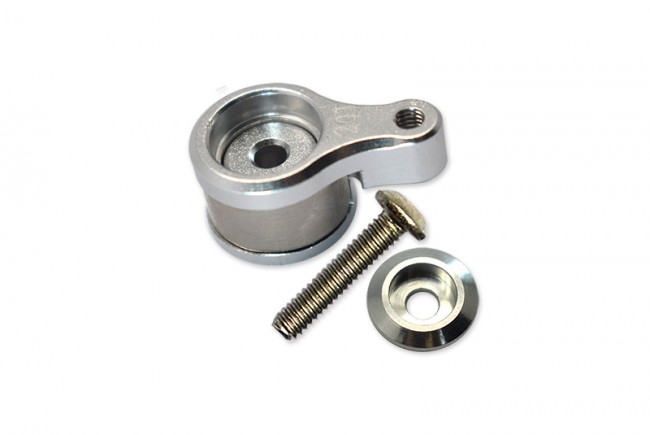 Gpm LM020TSH Aluminum 20t Servo Horn W. Built-in Spring  Losi  1/18 2wd Mini-t 2.0 Stadium Truck Los01015 Silver