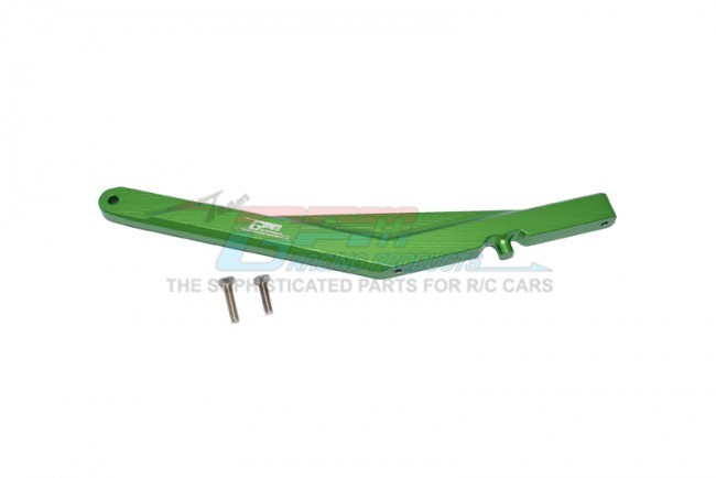 Gpm LU4016R Aluminum Rear Chassis Brace  Losi Rc 1/10 4wd Lasernut Tenacity Ultra 4 Rock Tacer Los03028 Green