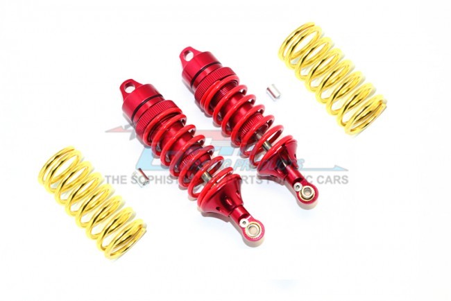 Gpm ER2085F/R Alu Front/rear Adjustable Shocks Traxxas Revo E-revo /  E-revo 2.0 Red