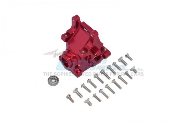 Gpm MAK012B Aluminum Front/rear Gear Box (without Carrier) Arrma Kraton Talion Typhon  Notorious Infraction Red
