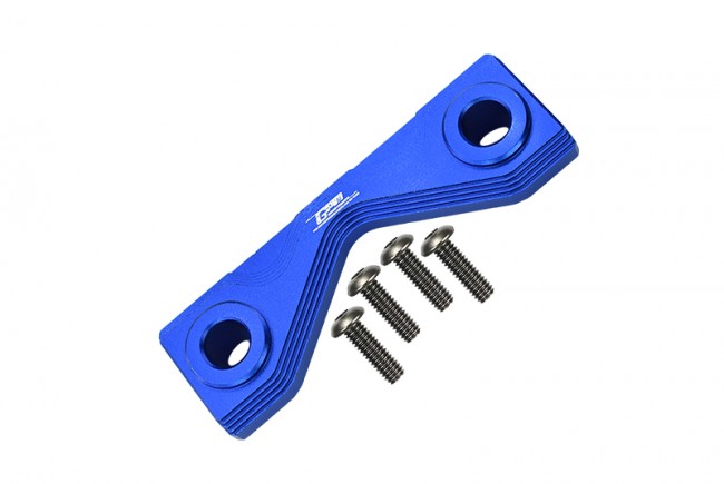 Gpm LMT201F/RB Aluminum Front / Rear Frame Mount Los241032 Losi 1/8 Lmt 4wd Solid Axle Monster Truck Los04022 Blue