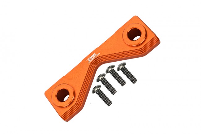 Gpm LMT201F/RB Aluminum Front / Rear Frame Mount Los241032 Losi 1/8 Lmt 4wd Solid Axle Monster Truck Los04022 Orange