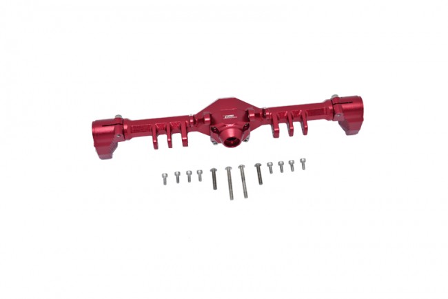 Gpm CP013 Aluminum Rear Gear Box Axial 1/10 4wd Capra 1.9 Unlimited Trail Buggy Axi03004 Red