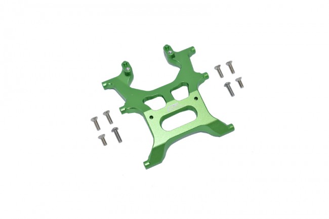 Gpm SCX3015RA Aluminum Rear Chassis Support Frame Axial 1/10 4wd Scx10 Iii Jeep Wrangler Rubicon Jlu Axi03007 Green