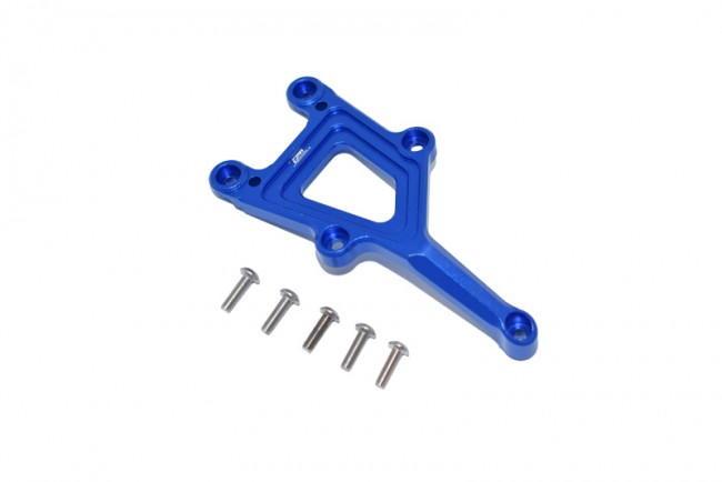 Gpm GT015F Aluminum Front Top Plate Traxxas 1/10 4wd Ford Gt4-tec 2.0 / 4-tec 3.0 93054-4 Blue
