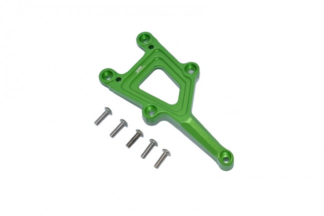 Gpm GT015F Aluminum Front Top Plate Traxxas 1/10 4wd Ford Gt4-tec 2.0 / 4-tec 3.0 93054-4 Green