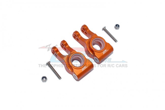 Gpm LU4022 Alloy Rear Knuckle Arm Losi  1/10 4wd Lasernut Tenacity Ultra 4 Rock Tacer Los03028 Orange