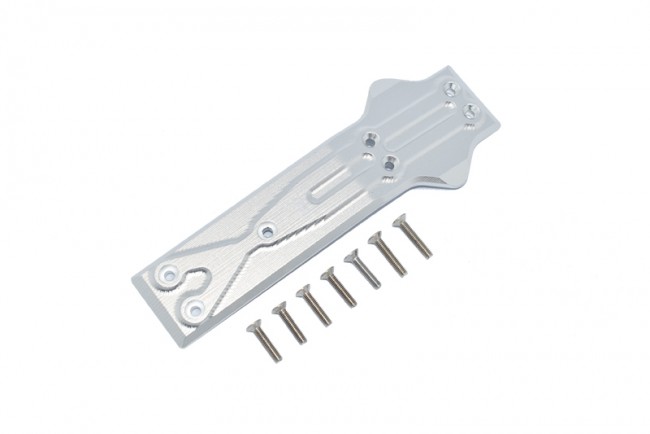 Gpm RK331F Aluminum Front Chassis Protection Plate Losi  1/10 4wd Rock Rey Bruchless Rock Racer Los03009t1/t2 Silver