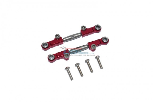 Gpm LM054S Stainless Steel Front Upper Arm Tie Rod Team Losi  1/18 2wd Mini-t 2.0 Stadium Truck Los01015 Red