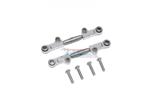Gpm LM054S Stainless Steel Front Upper Arm Tie Rod Team Losi  1/18 2wd Mini-t 2.0 Stadium Truck Los01015 Silver