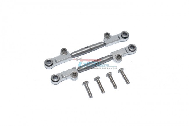 Gpm LM057S Stainless Steel Rear Upper Arm Tie Rod Team Losi  1/18 2wd Mini-t 2.0 Stadium Truck Los01015 Silver
