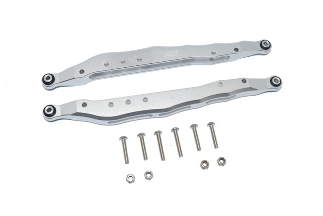 Gpm RBX014R Aluminum Rear Lower Trailing Arms  Axial 1/10 4wd Rbx10 Ryft Rock Bouncer Axi03005 Silver