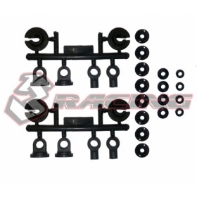 3racing SAK-48A/V2 Replacement Damper Parts For Advance D3 D4 Ffex Car