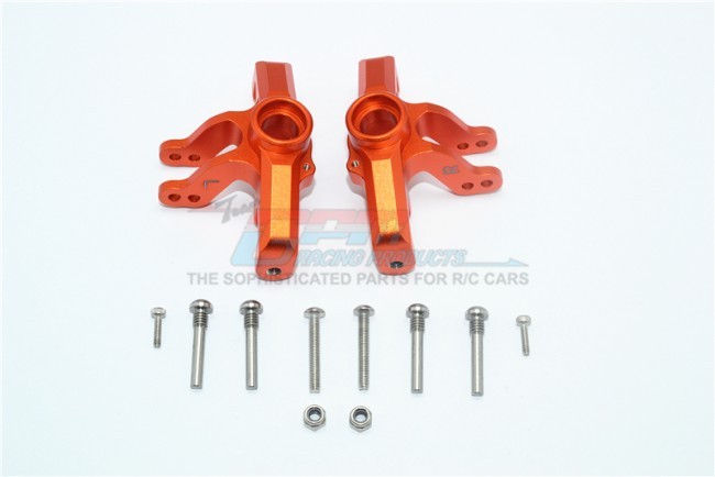 Gpm BR021 Aluminum Front Knuckle Arms Losi 1/10 Electric 4wd Baja Rey Desert Truck Los03008 Orange