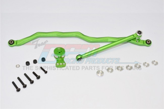Aluminium Steering Link & Hi-torque  Servo Saver - Axial Rr10 Bomber Green