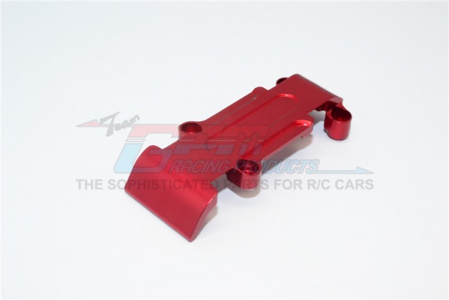 Gpm ERV331R Alloy Rear Skid Plate Traxxas 1/16 Rc  Mini E-revo Monster Red