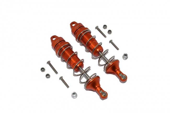 Gpm LU4101R Aluminum Rear Thickened Spring Dampers 101mm Losi 1/10 4wd Lasernut Tenacity Ultra 4 Rock Tacer Los03028 Orange