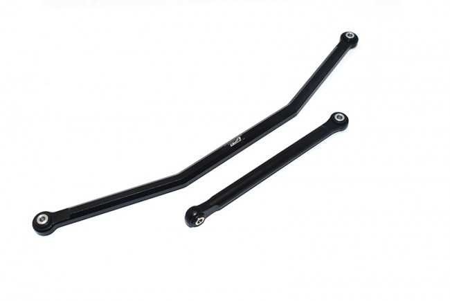 Gpm RBX161 Aluminum Front Steering Tie Rods Axial 1/10 4wd Rbx10 Ryft Brushless Rock Bouncer Axi03005 Black