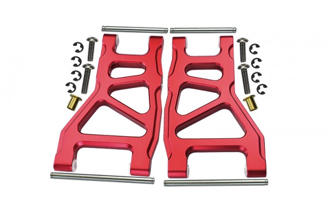 Gpm DT3056 Aluminium Rear Lower Suspension Arm Tamiya Rc 1/10 Dt-03 Buggy Red
