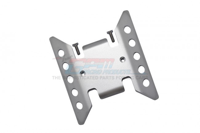 Gpm SCX6332X-OC Stainless Steel Center Gearbox Skid Plate Axial 1/6 4wd Scx6 Jeep Jlu Wrangler Axi05000 