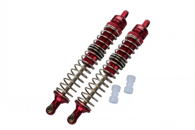Gpm LMT130F/R Aluminum Front/rear Adjustable Spring Dampers - 130mm Los243013 Losi 1/8 Rc Lmt 4wd Solid Axle Monster Truck Los04022 Red