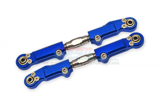 Gpm SKE057S Aluminum Steel Rear Upper Arm Tie Rod Team Corally 1/10 Sketer Xl4s Brushless Moster Truck C-00191 Blue