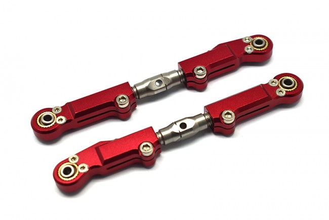 Gpm SKE057S Aluminum Steel Rear Upper Arm Tie Rod Team Corally 1/10 Sketer Xl4s Brushless Moster Truck C-00191 Red